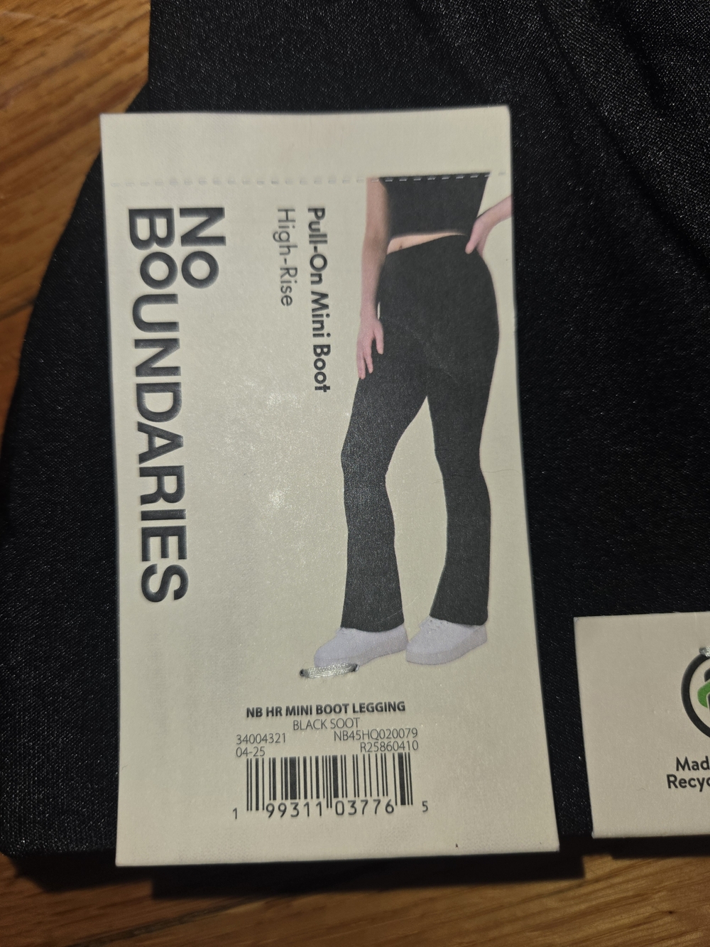 No Boundaries Black Pull-On Leggings